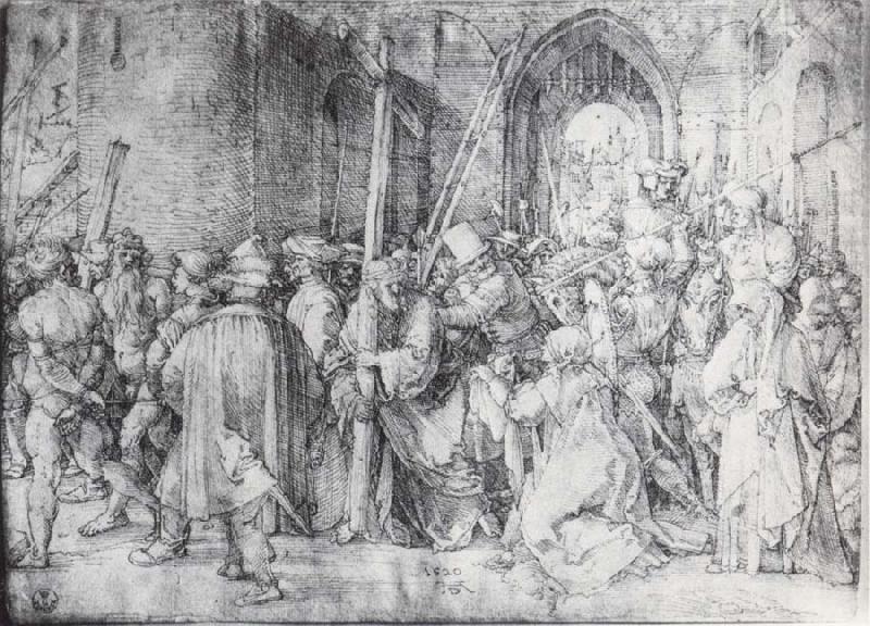 Christ Carrying the Cross, Albrecht Durer